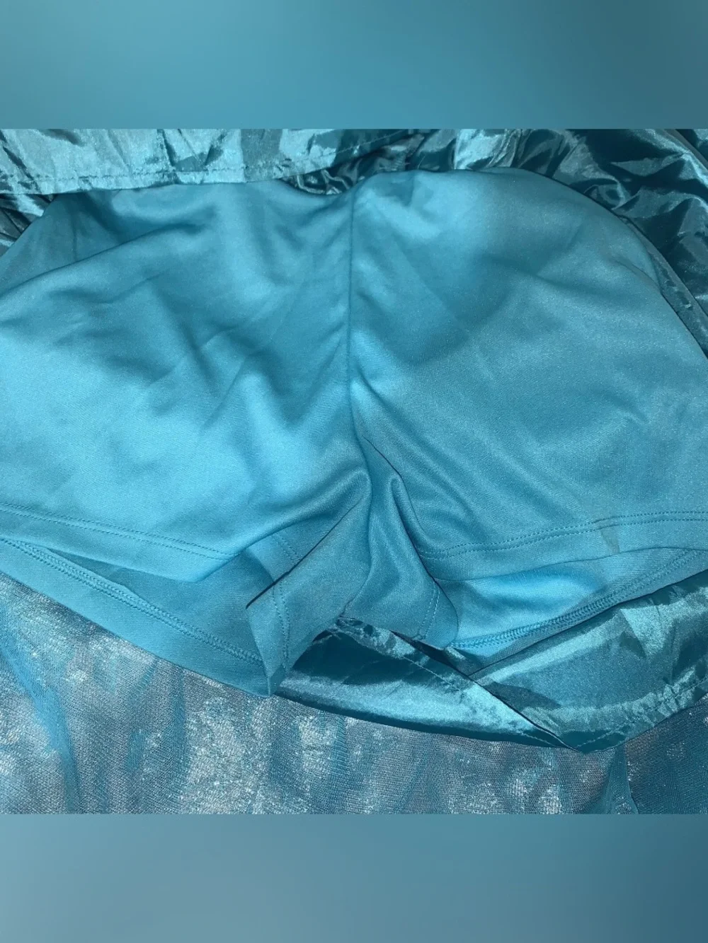 Justice Girls Metallic Lace Skorts size 14 lined